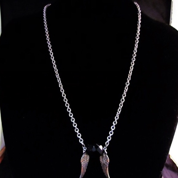 ⭐️UNISEX stainless and onyx necklace unisex - Picture 2 of 6